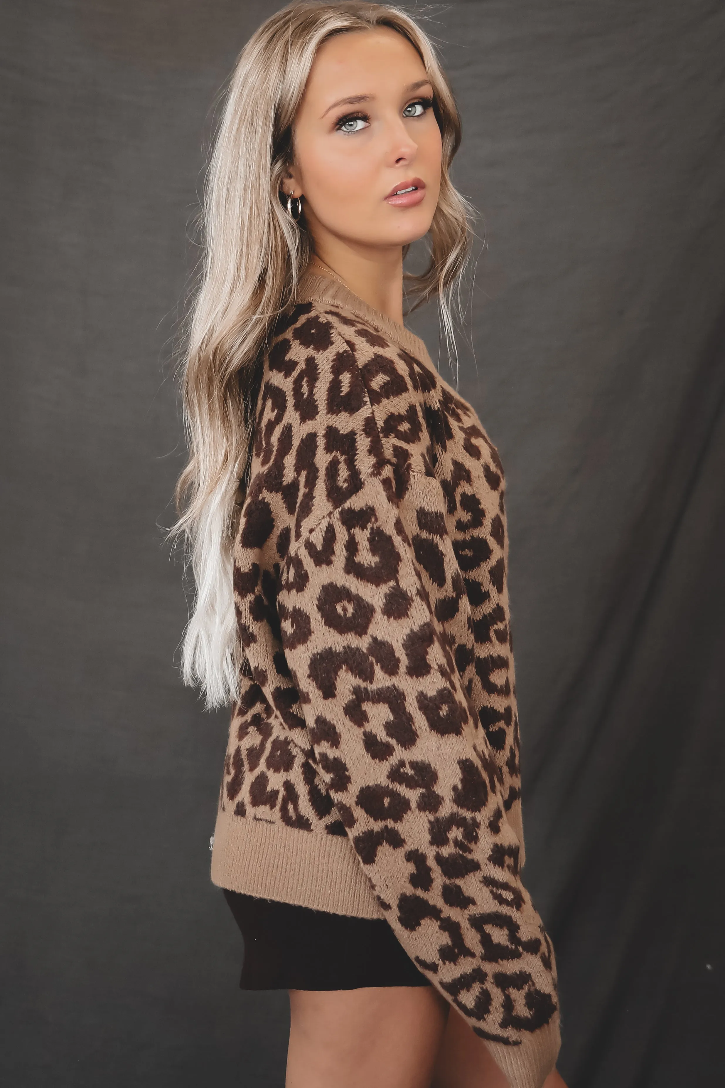 DEAL Style In The Wild Leopard Cardigan
