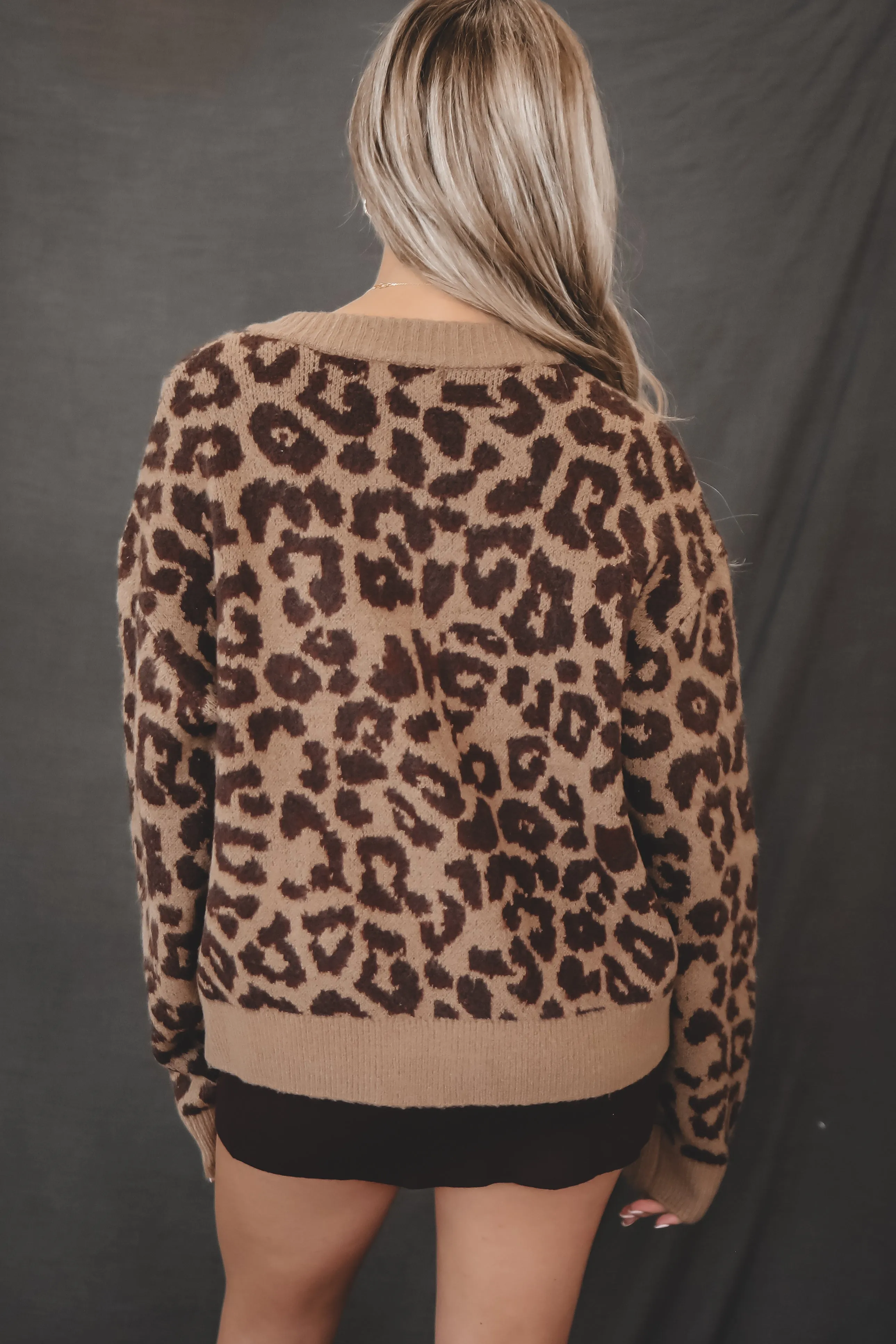 DEAL Style In The Wild Leopard Cardigan