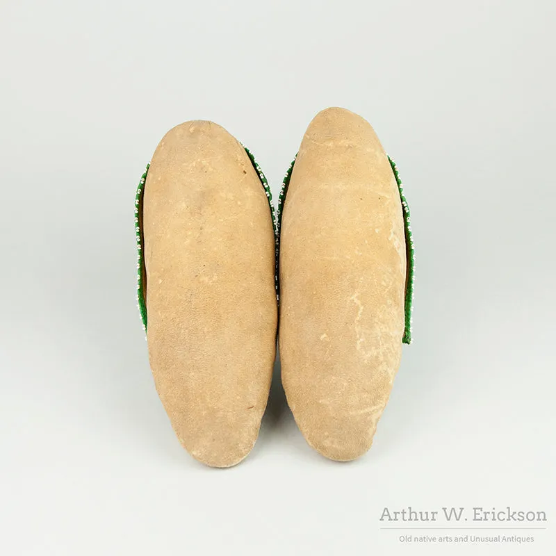 Delaware Beaded Moccasins