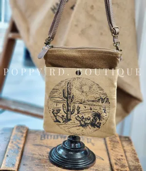 Desert Scene Crossbody Bag