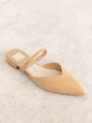 Dolce Vita Kanika Low Flat - Taupe Suede