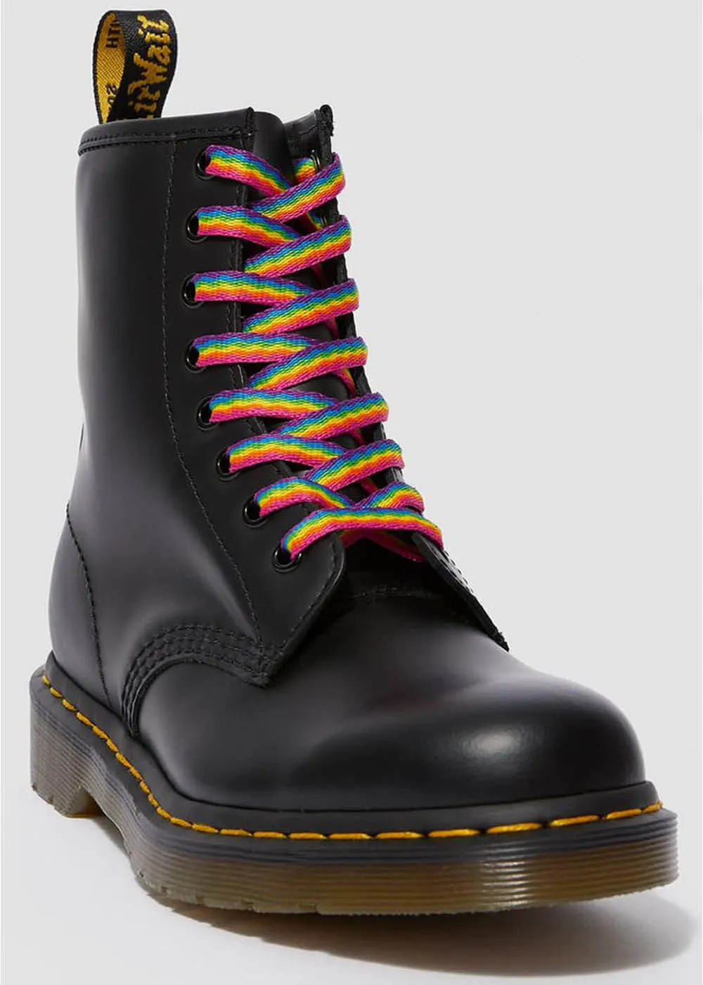 Dr. Martens Rainbow Laces Flat 8 Eyes Multi
