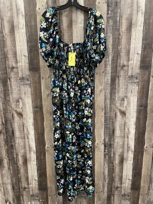 Dress Casual Maxi By Cme In Floral Print, Size: Xxl