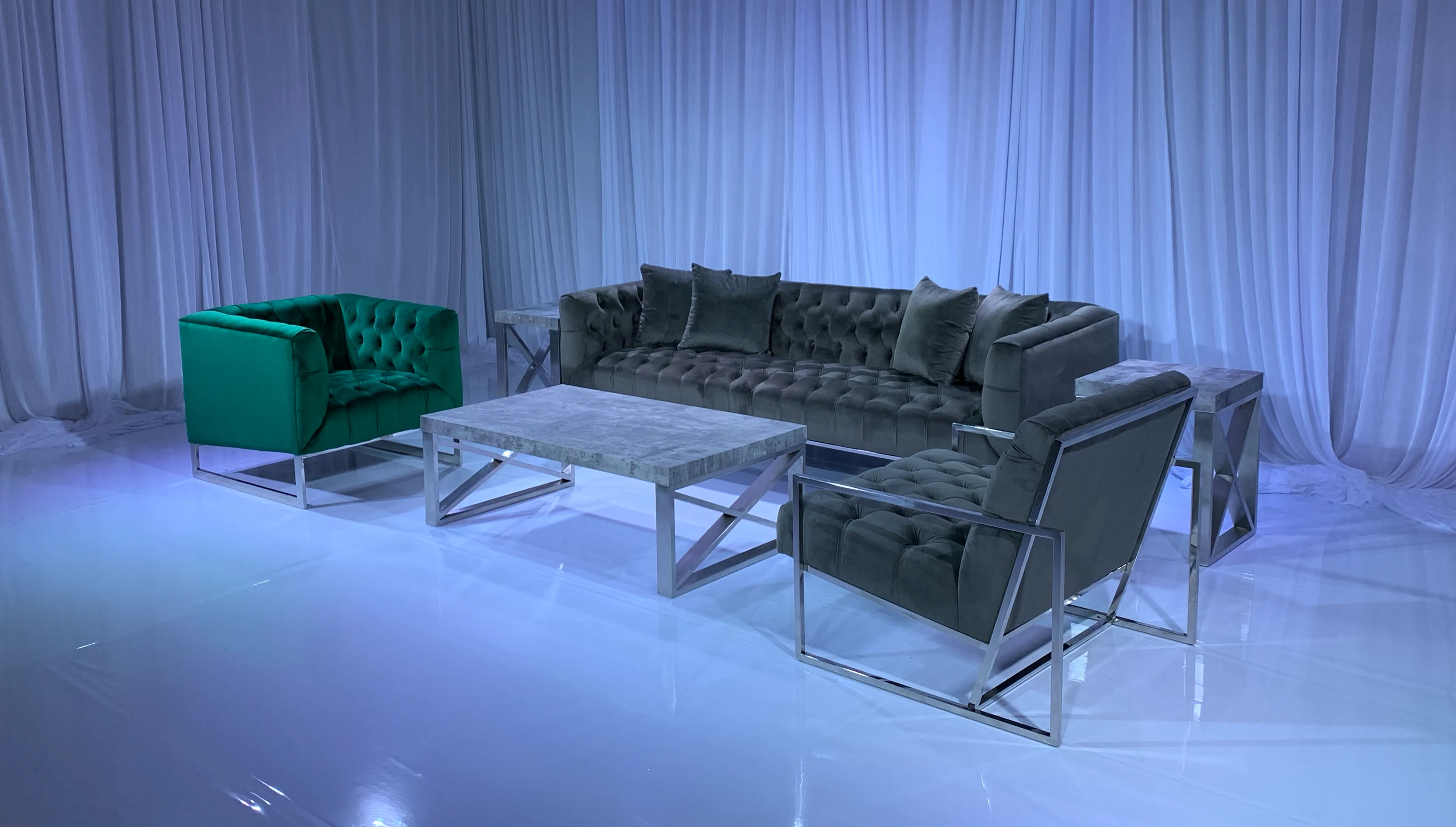 DUBLIN SOFA GROUPING 2 - GREY