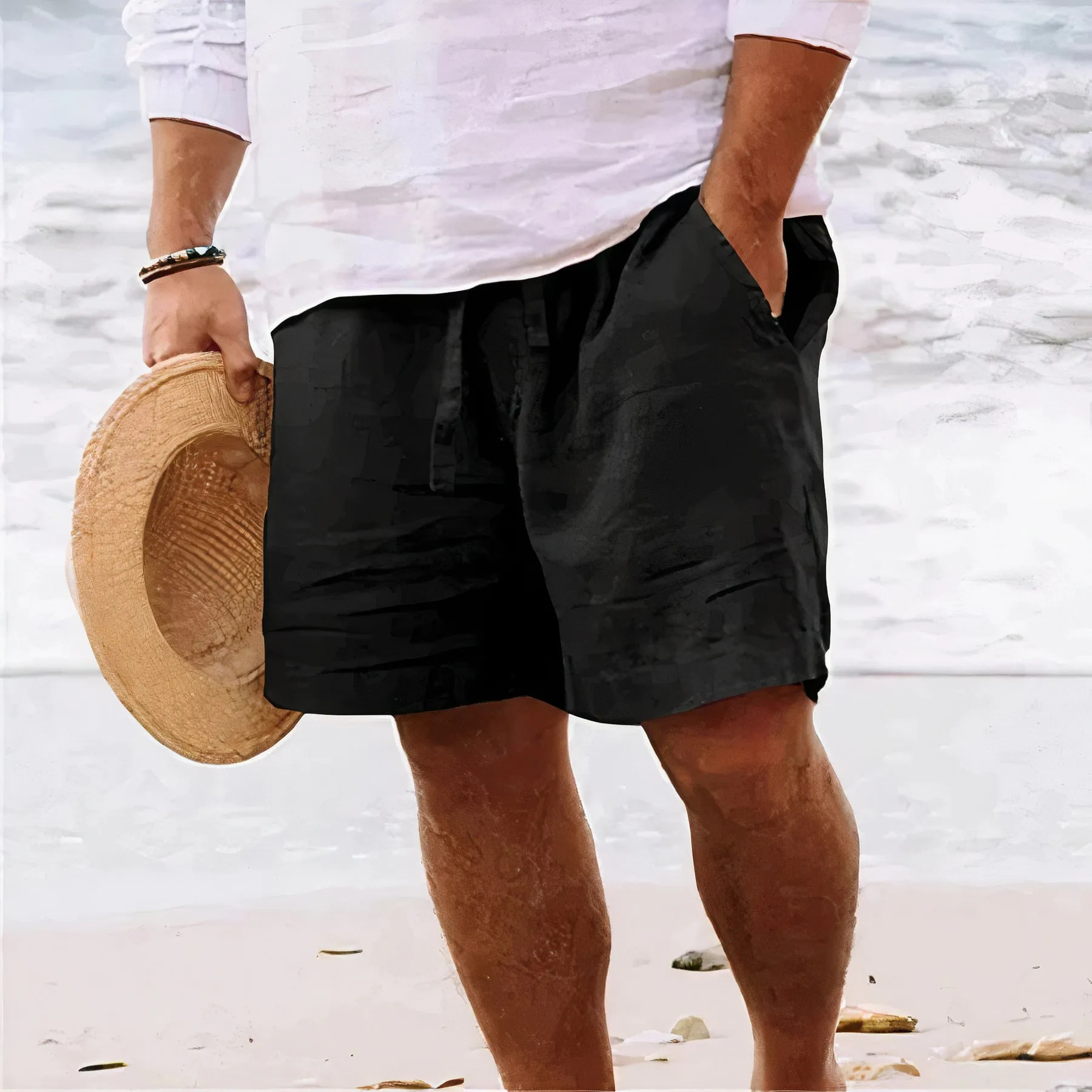 Duke | Breathable Linen Shorts