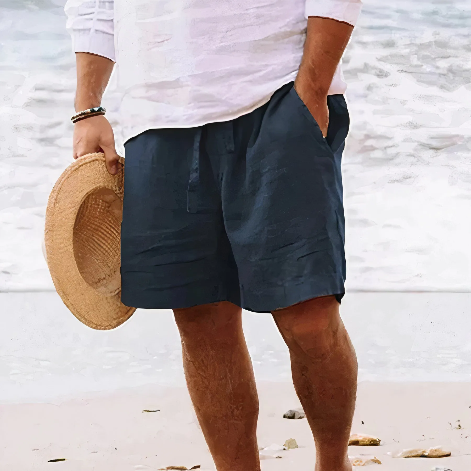Duke | Breathable Linen Shorts