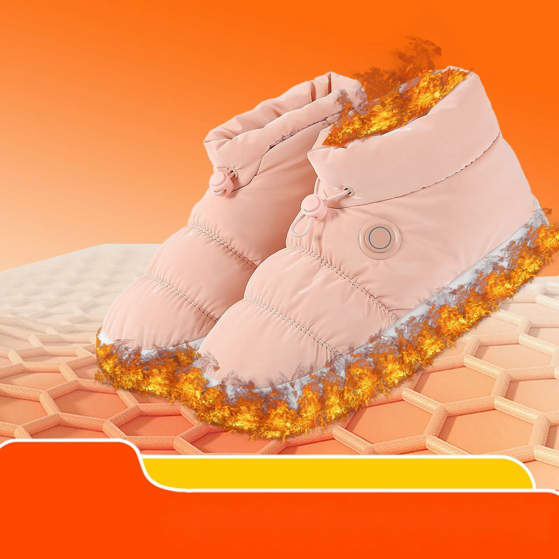 Electrothermal Shoes Household Rechargeable Heating Walking Feet Warmer Artifact