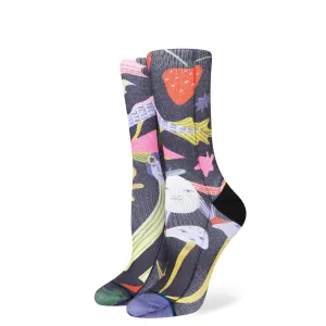 Estee Preda Night Of The Salamander Crew Socks