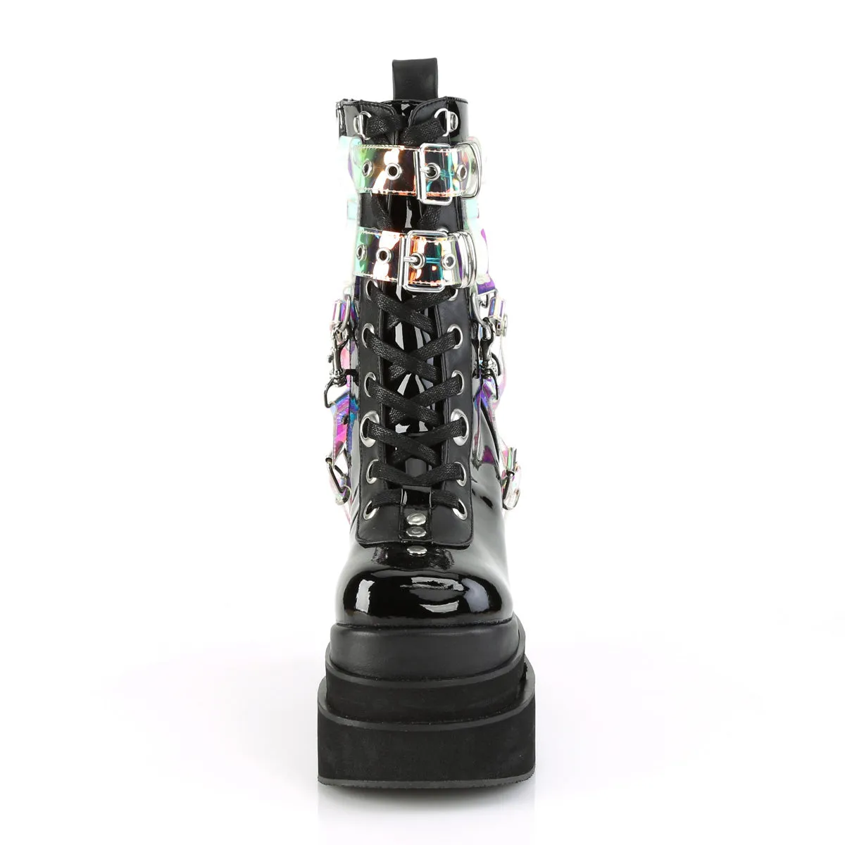 ETERNAL-115  Black Patent-Vegan Leather