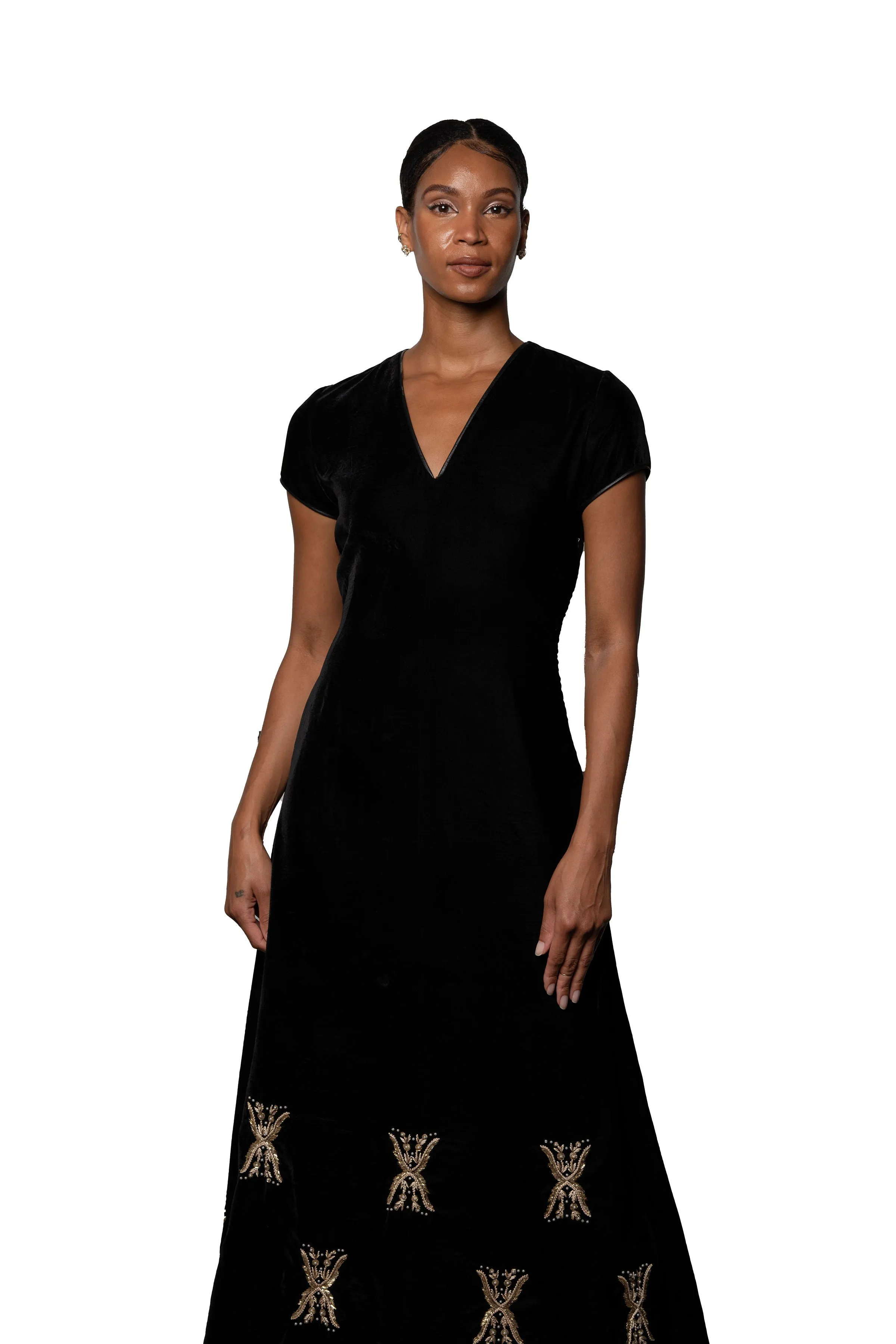 ETERNAL LEGACY VELVET DRESS