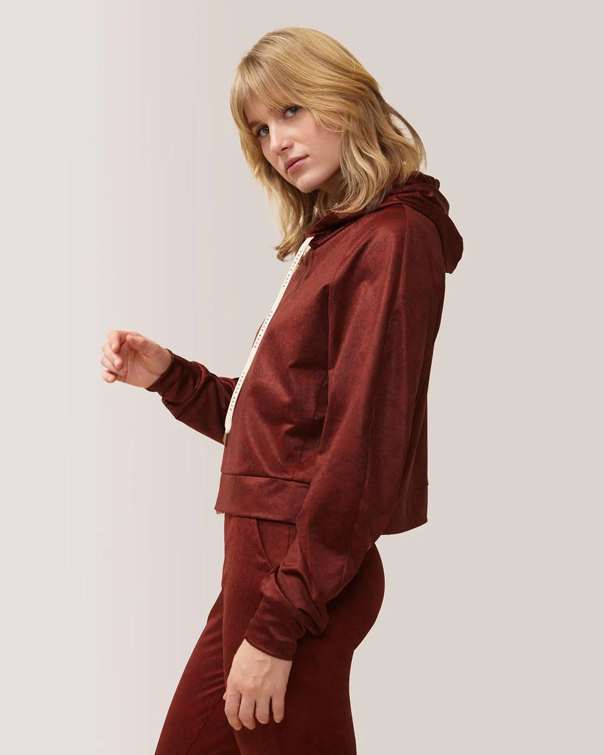 Eternal Optimist Hoodie Rose Buddha
