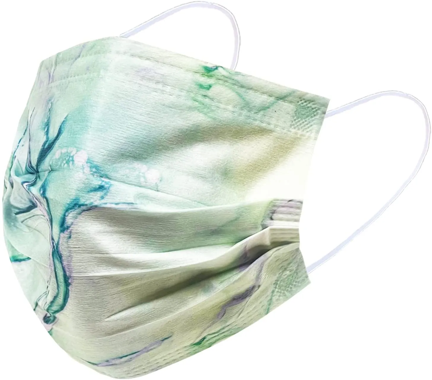 Everydayspecial Disposable Safety Mask 3 Layer Protection Face Mask for Adults 50 pcs (Tie Dye)