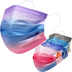 Everydayspecial Disposable Safety Mask 3 Layer Protection Face Mask for Adults 50 pcs (Transition 2)