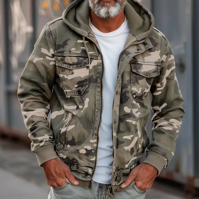 Fabian | Men's Camouflage Cargo Jacket
