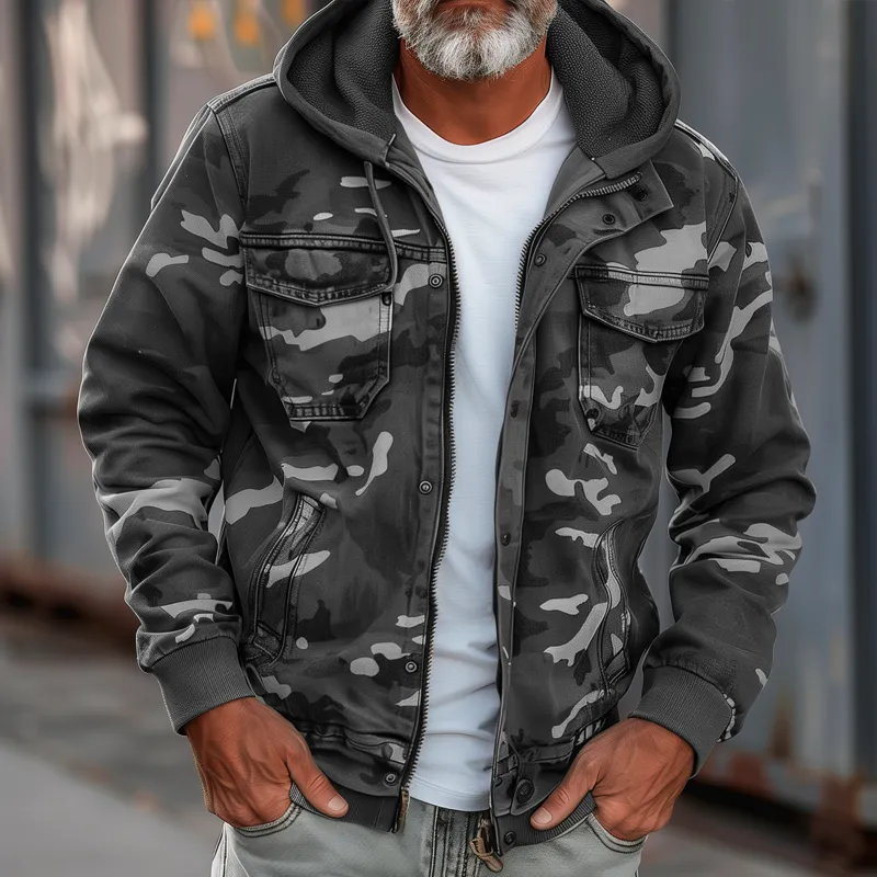 Fabian | Men's Camouflage Cargo Jacket