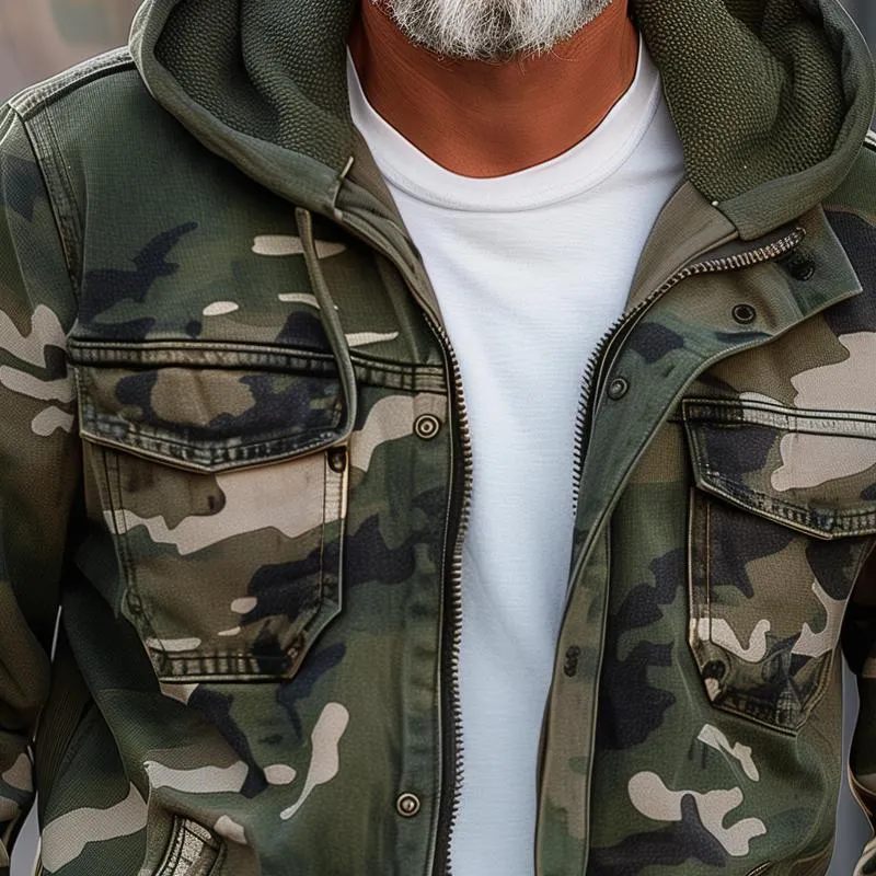 Fabian | Men's Camouflage Cargo Jacket