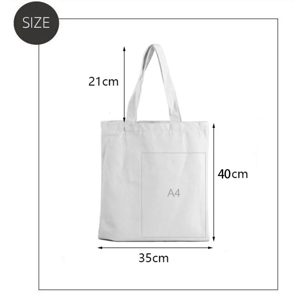 Fashion Trend Shoes Pattern Women Capacity Canvas Bag K