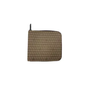 Fendi Brown Logo CD Case