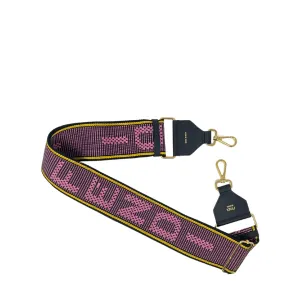 Fendi Canvas Purple Ribbon Strap You