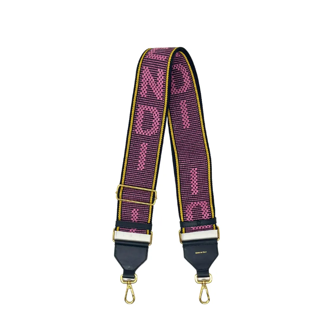 Fendi Canvas Purple Ribbon Strap You