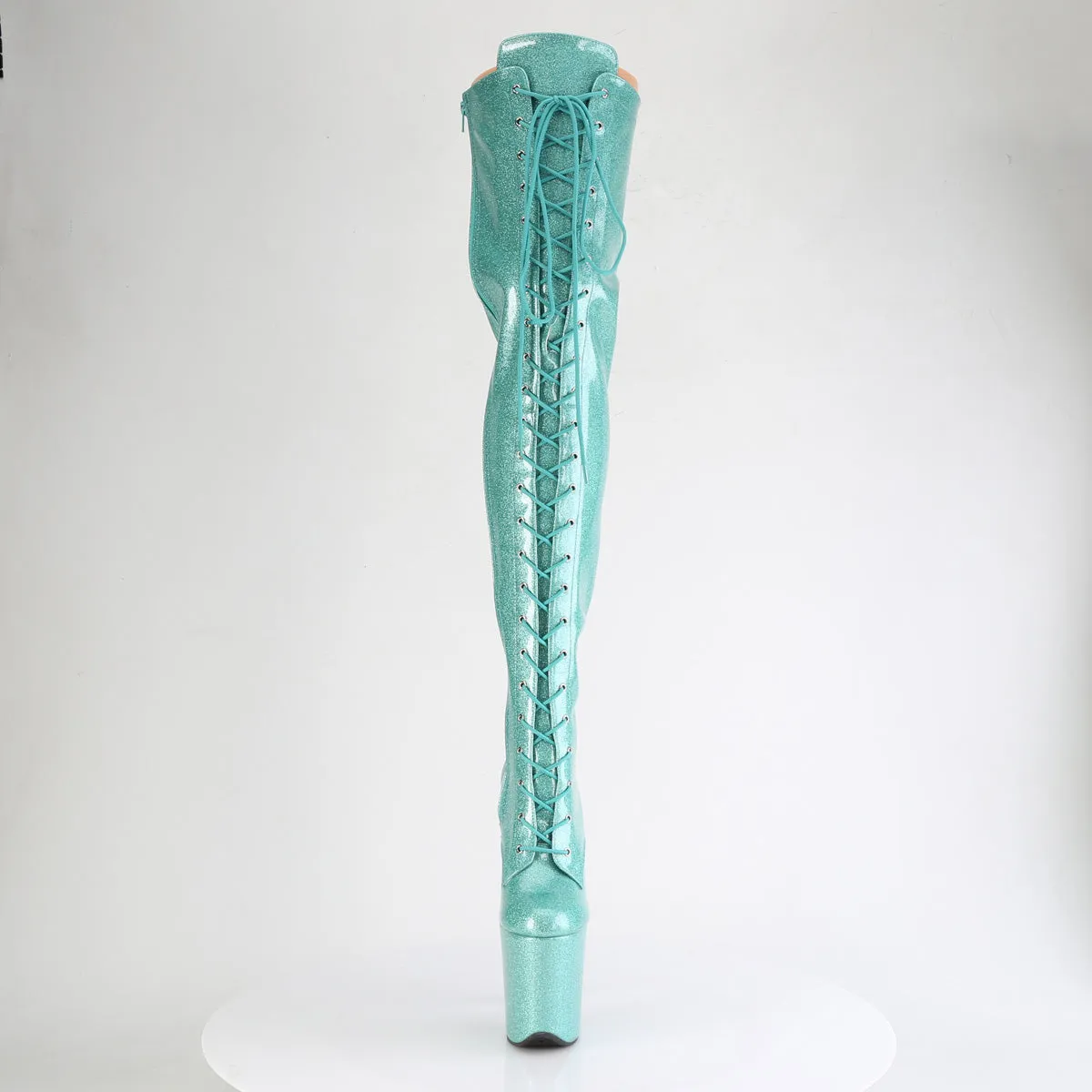 FLAMINGO-3020GP  Aqua Glitter Patent/M