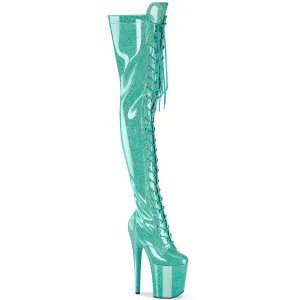 FLAMINGO-3020GP  Aqua Glitter Patent/M