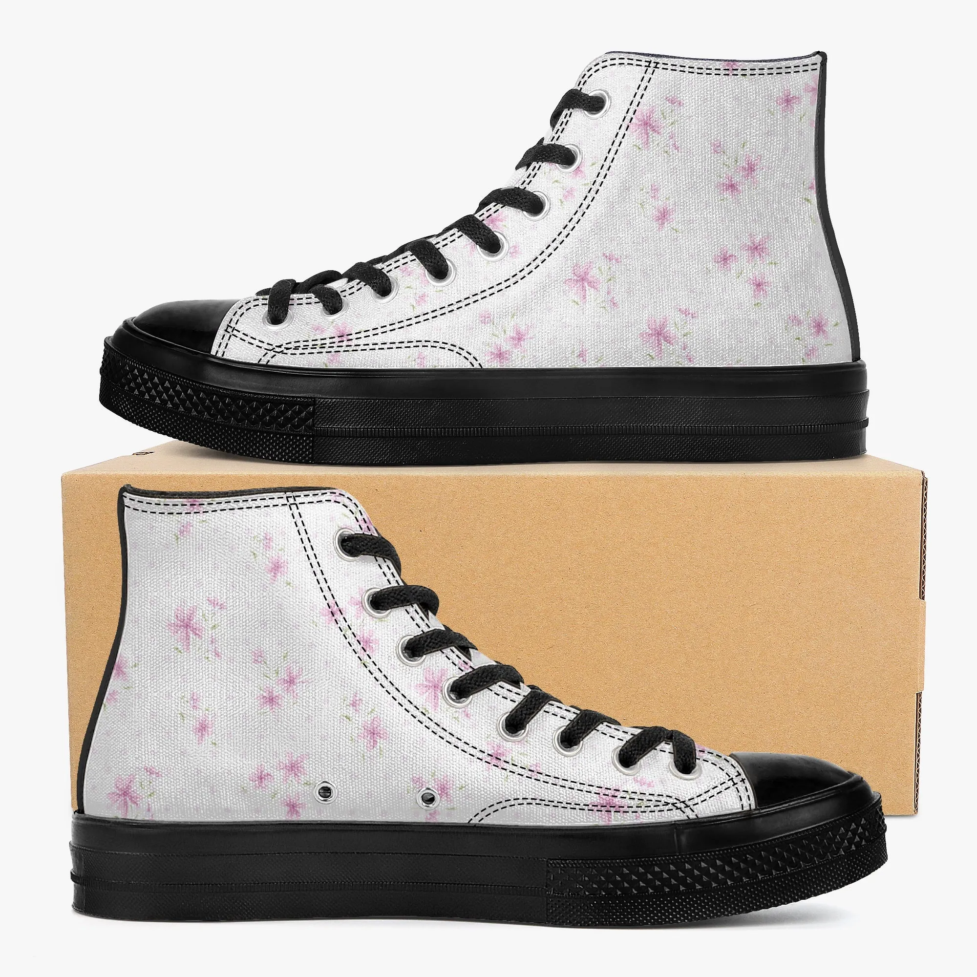 Floral With Polka