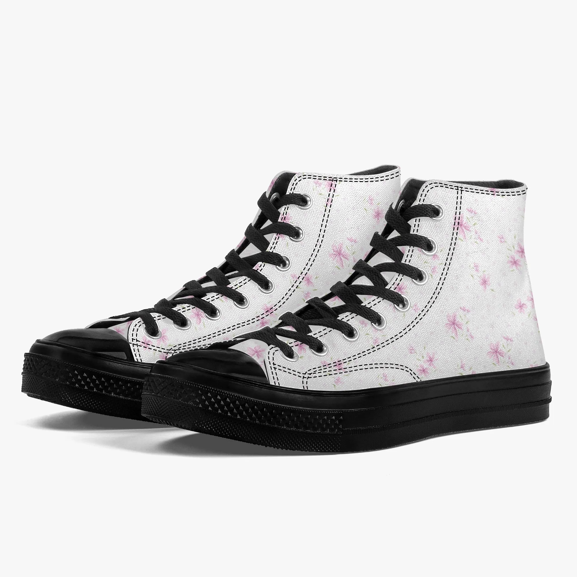 Floral With Polka