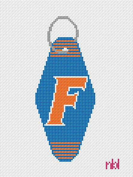Florida Vintage Hotel Key Canvas