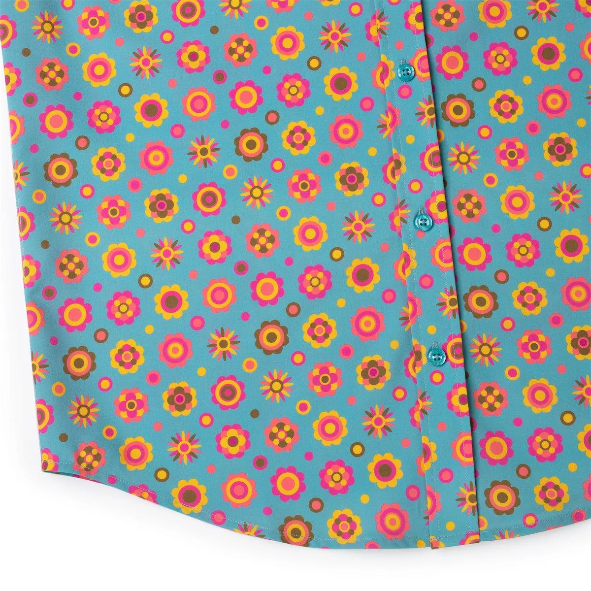 Flower Ballad – KUNUFLEX Short Sleeve Shirt