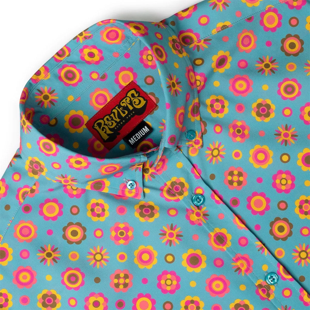 Flower Ballad – KUNUFLEX Short Sleeve Shirt