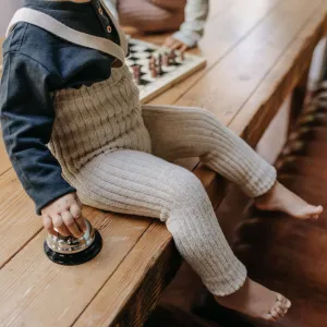 FOOTLESS GRANNY TEDDY SILLY SILAS TIGHTS CREAM