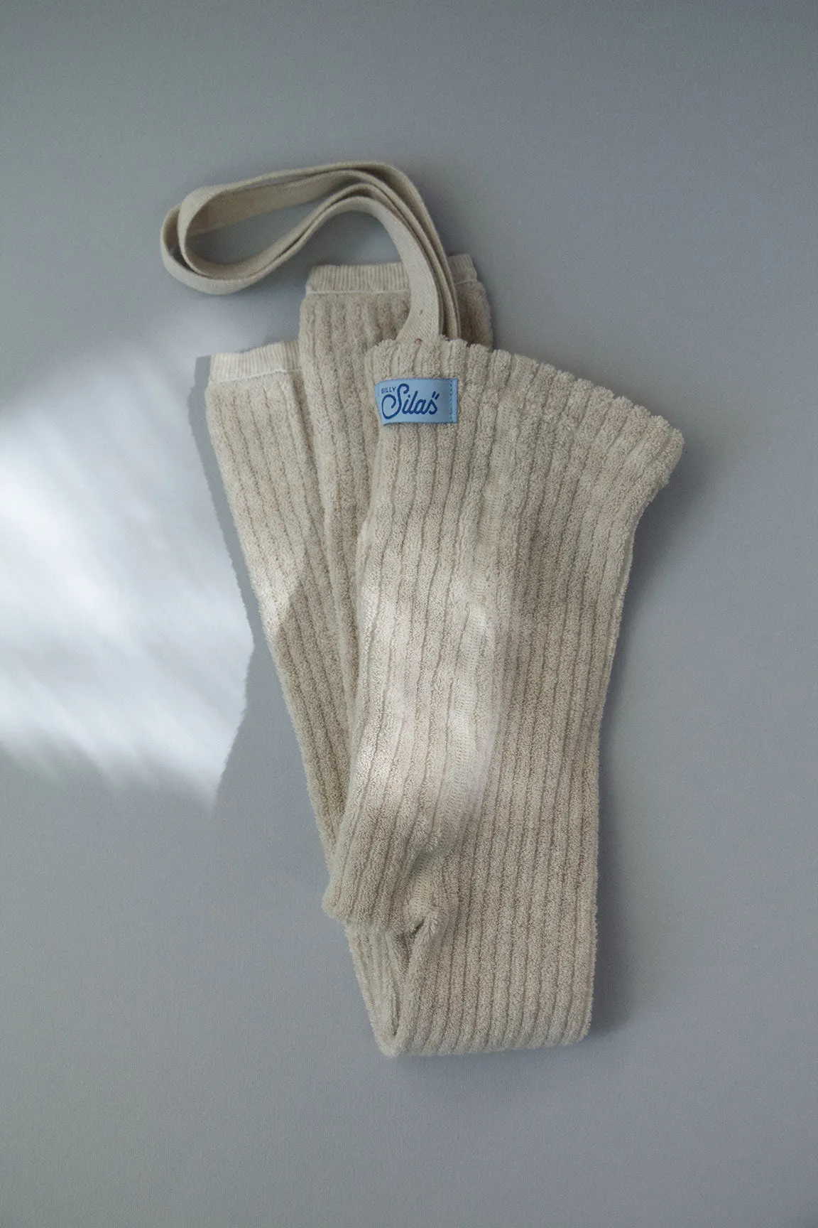 FOOTLESS GRANNY TEDDY SILLY SILAS TIGHTS CREAM