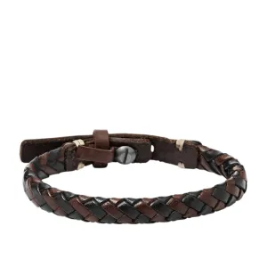 Fossil Vintage Casual Leather Bracelet - JA5932716