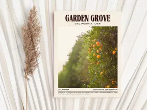 Garden Grove Vintage Wall Art, California, USA