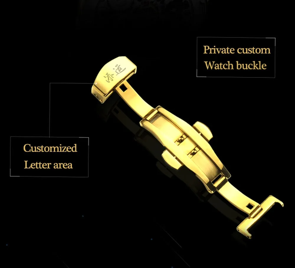 Geniune Tourbillon with Blue hands and man made Diamond Dial and Golden crown with sapphire stone. 42mm
