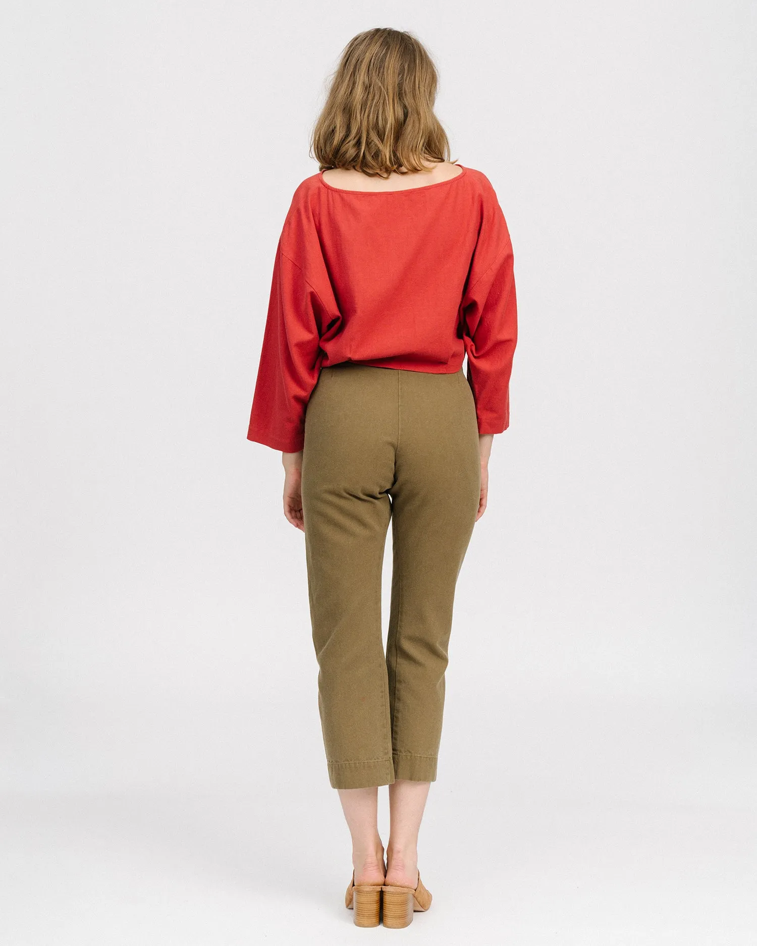 Gina shirt in cherry