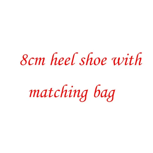 Golden pearl crystal wedding shoes and bag Sets Fashion women's Round Pumps High shoes party Dress shoes with matching bags