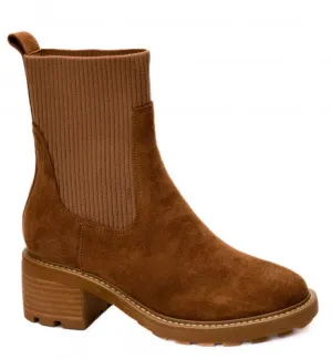 Goodness Gracious | Tobacco Faux Suede