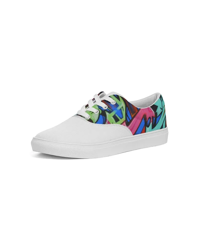GRAFFITI Men's Lace Up Canvas Shoe