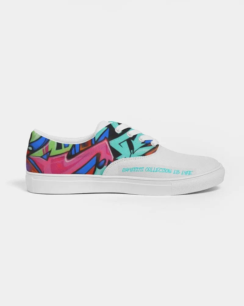 GRAFFITI Men's Lace Up Canvas Shoe