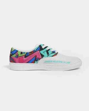 GRAFFITI Men's Lace Up Canvas Shoe