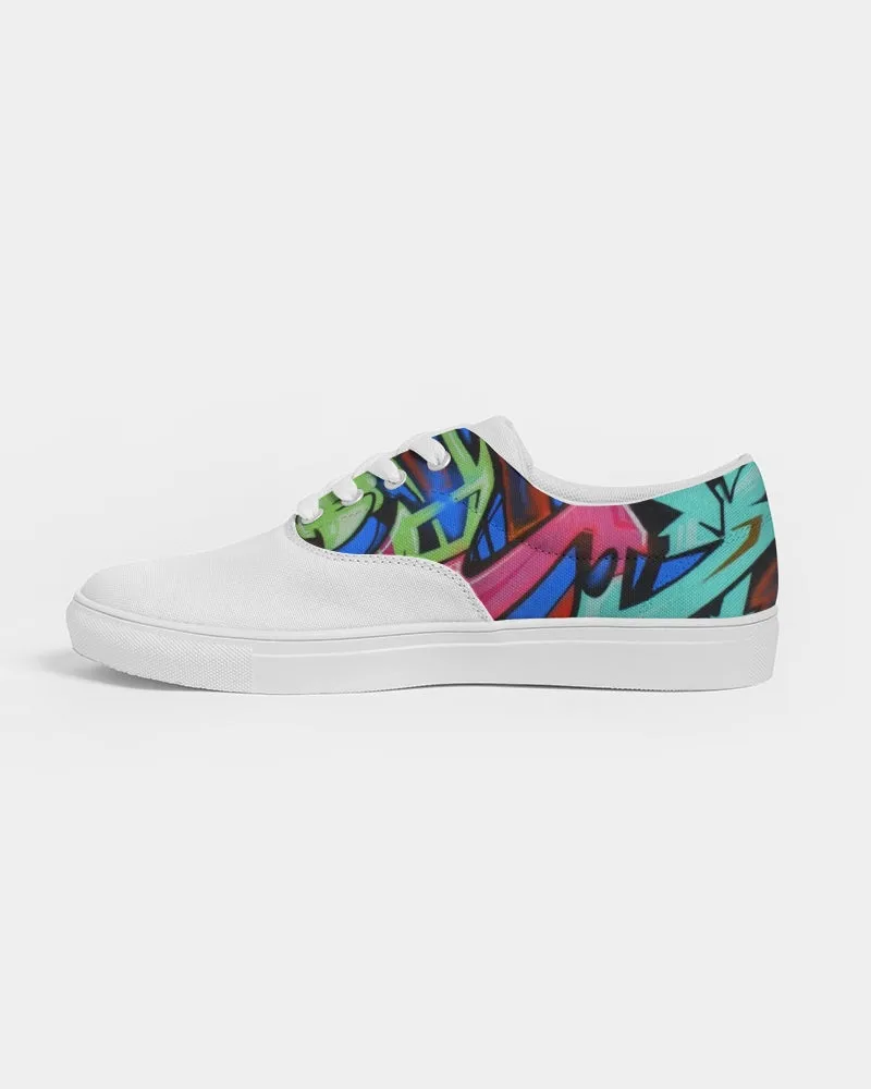 GRAFFITI Men's Lace Up Canvas Shoe