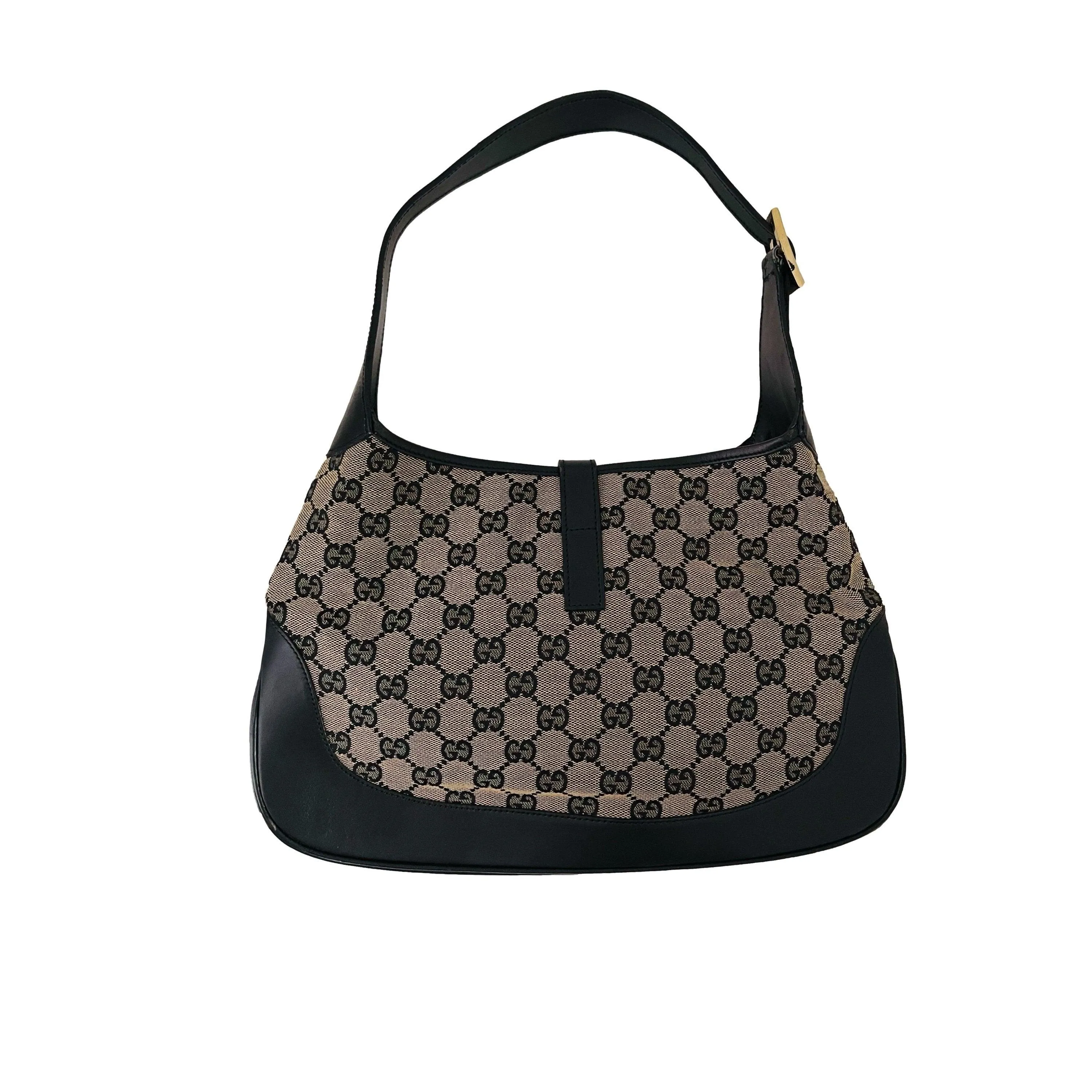 Gucci Grey Logo Shoulder Bag