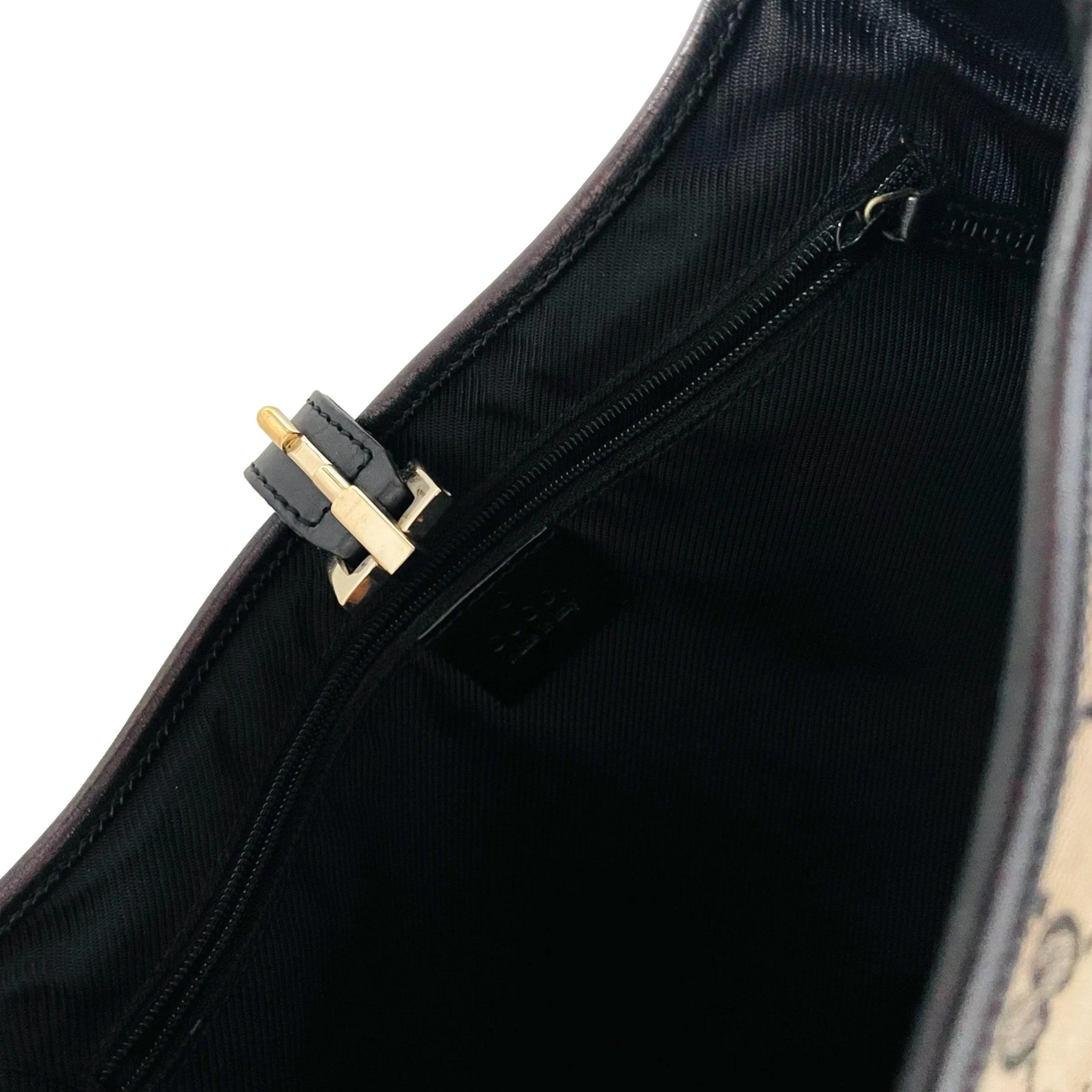 Gucci Grey Logo Shoulder Bag