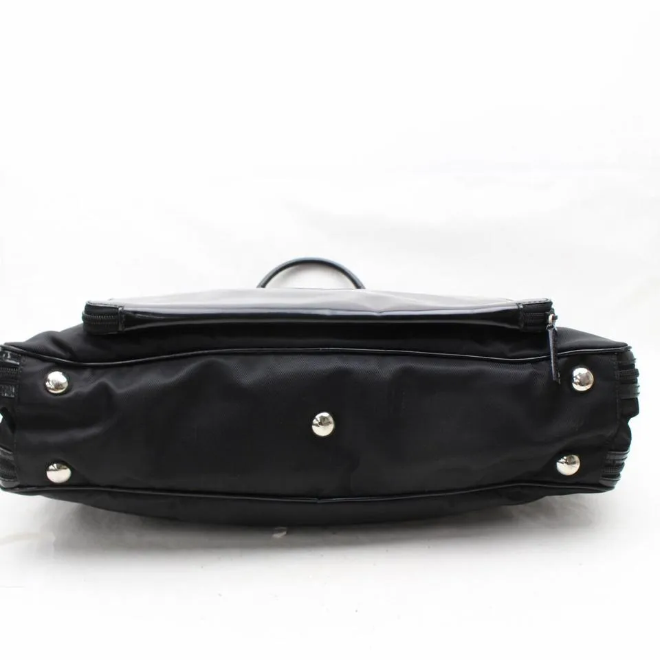 Gucci Rare Suitcase Black Briefcase Bag Carry-On Suitcase 854675