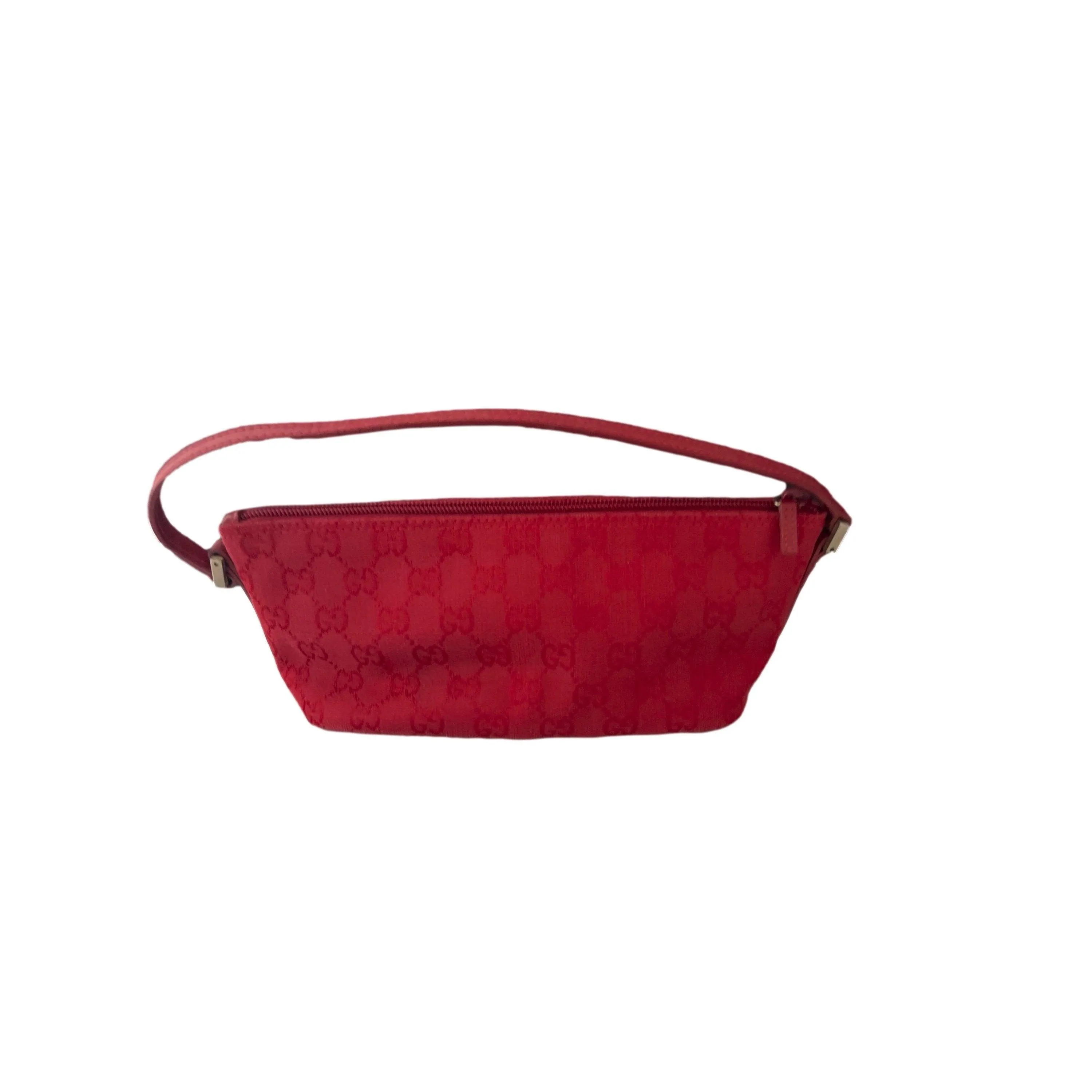 Gucci Red Monogram Mini Bag
