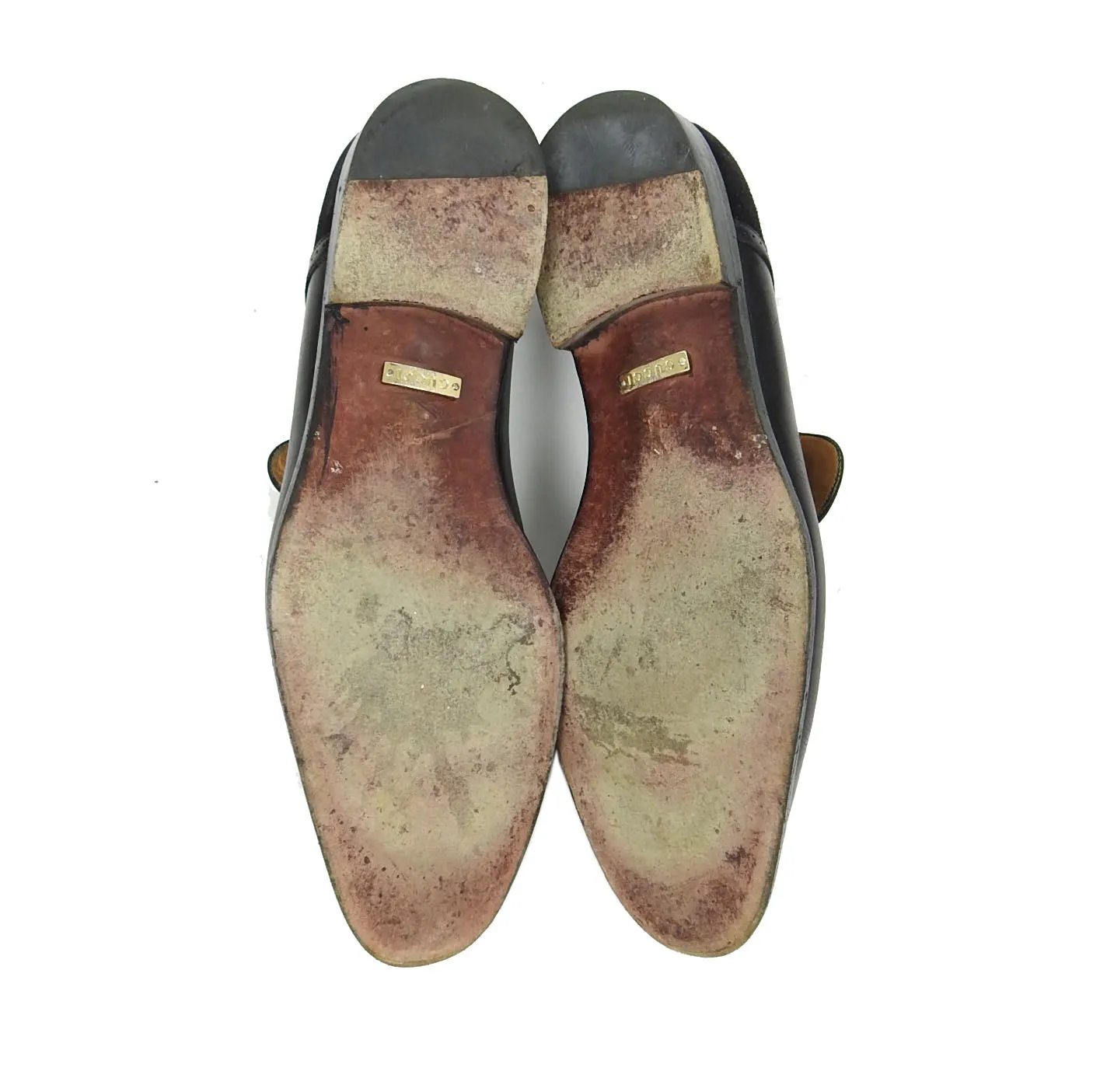 Gucci Suede/Leather Oxford Loafer Size 42