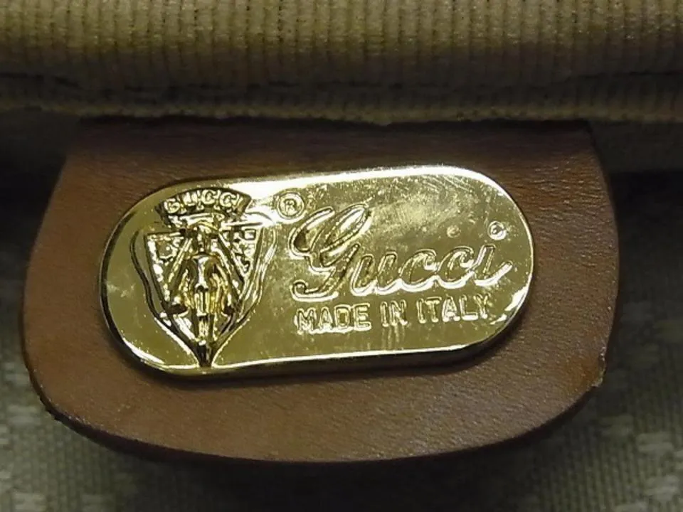 Gucci Suitcase Luggage monogram GG Beige 239391