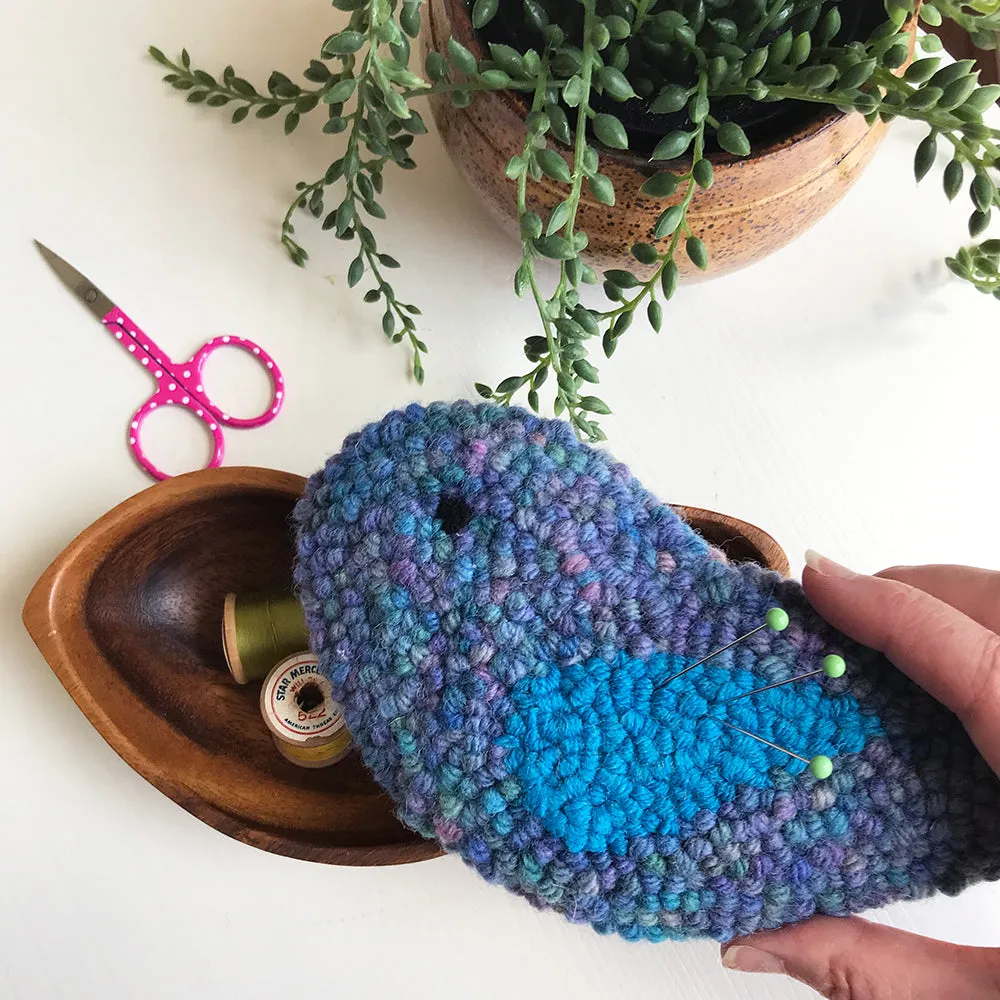 Handcrafted Keeper - Blue Bird